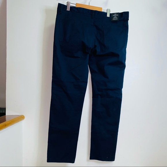 Kenneth Cole New York Men's Stretch Slim Fit Pants - Picture 9 of 14